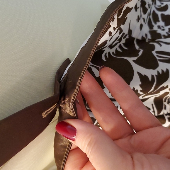 Amanda Lane Wht/Brwn Dress - Picture 4 of 6